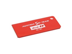 SNOLI Lâmina Wax Scraper Plexiglass Vermelho 150 x 60 x 3 mm