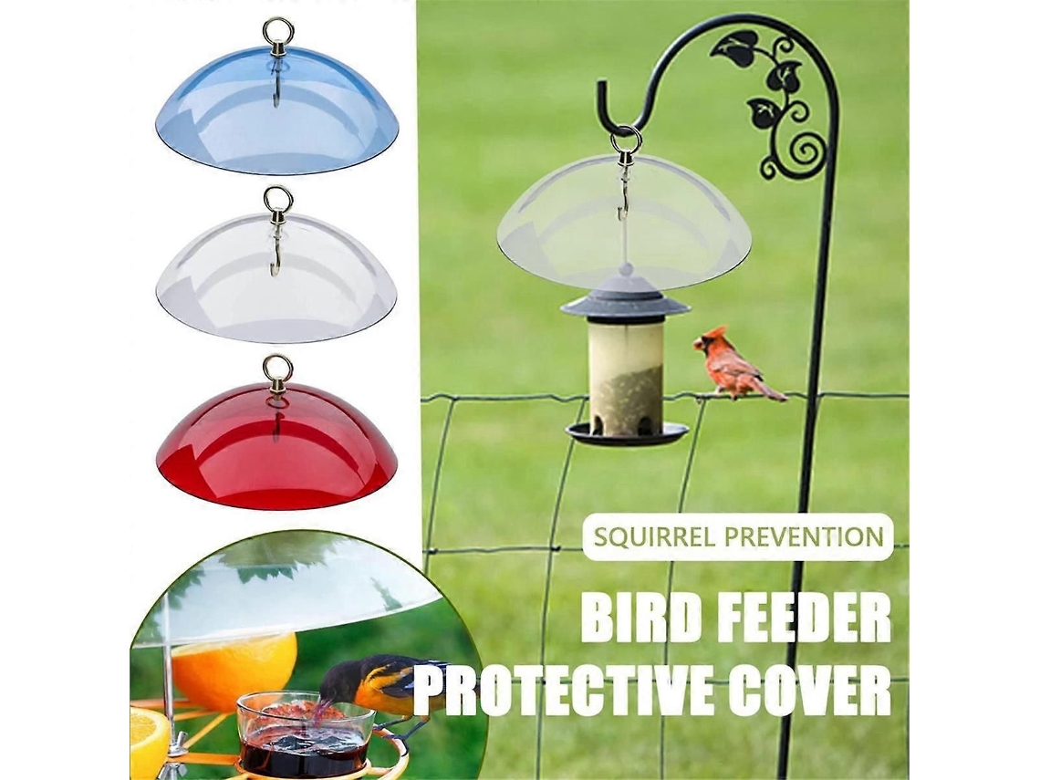 Proteção Para Comedouro De Pássaros Contra Esquilos, Com Cúpula Protetora