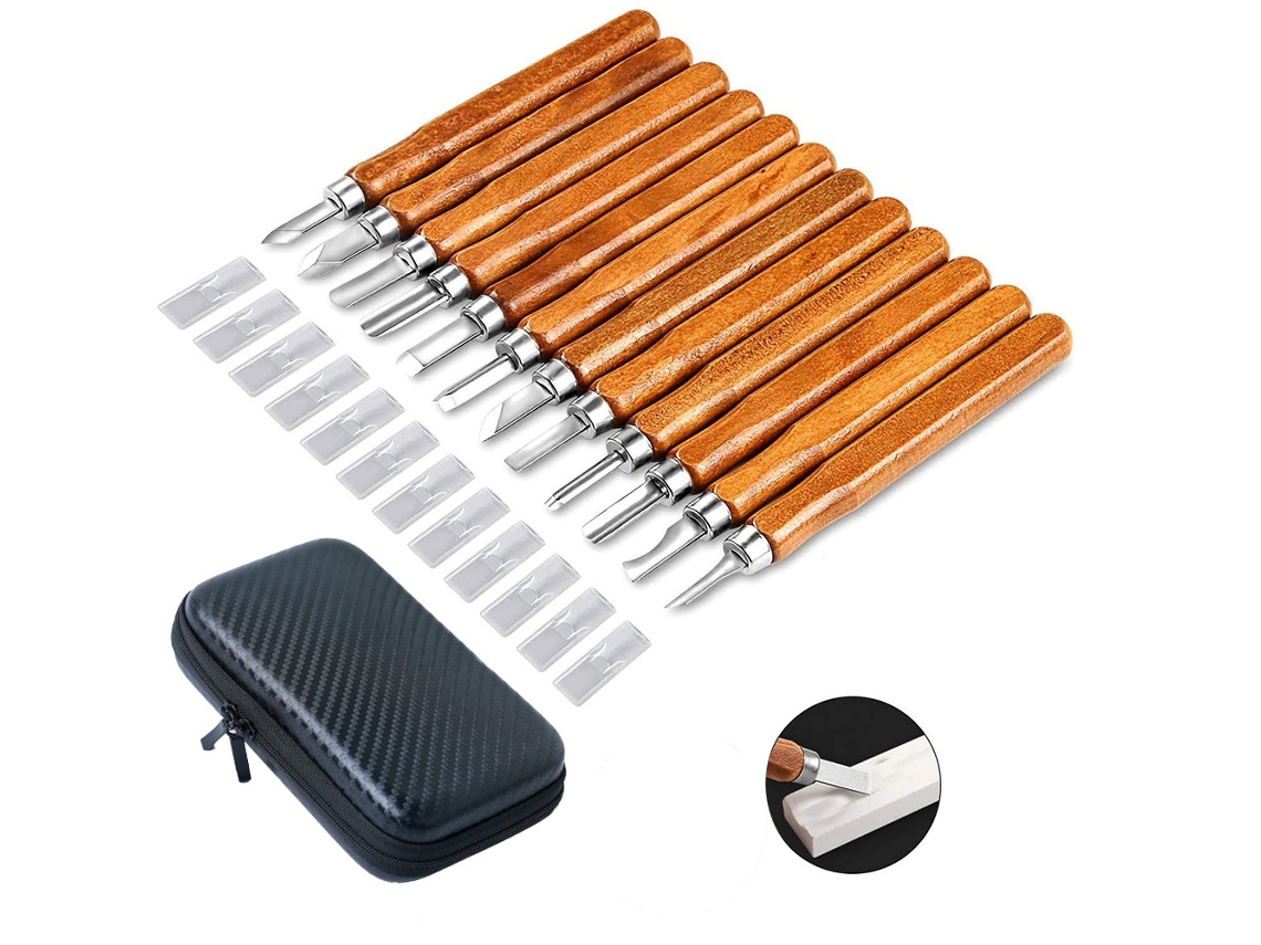 12 Ferramentas De Escultura Diy Para Escultores, Marceneiros, Amadores E Adultos Zeuxo