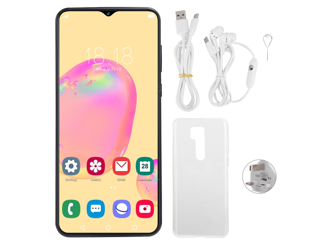 Smartphone Laxiscreed Com Dual Sim, Desbloqueio Por Impressão Digital E Alta Performance