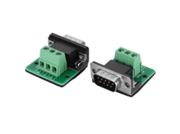 Laxiscreed Conector Adaptador Macho Db9 Para Porta Serial Rs232, Conversor De Comunicação