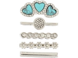 Conjunto De 5 Pingentes Decorativos Para Pulseira De Relógio.