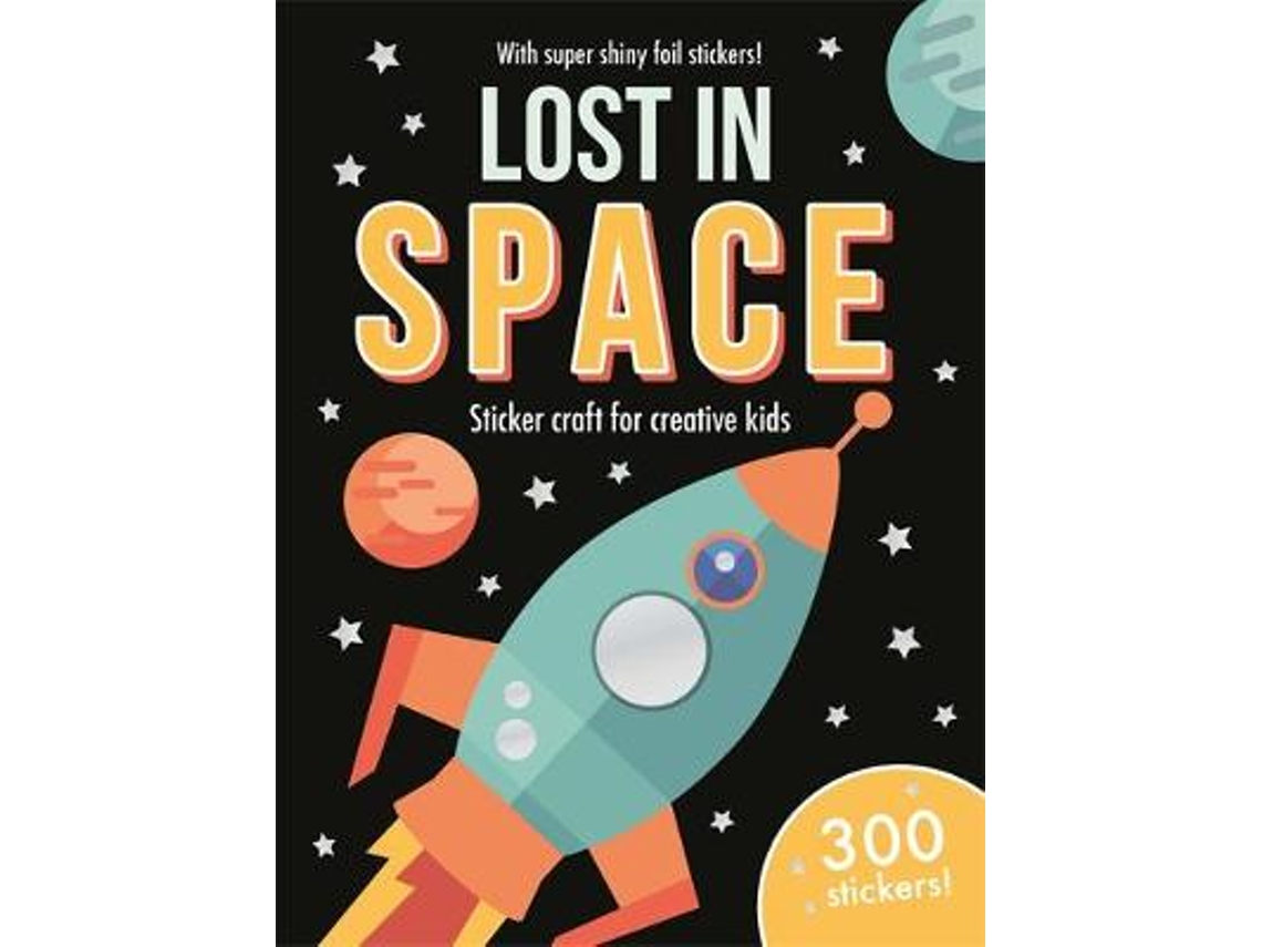 Livro Foil Art Lost in Space de Gemma Cooper (Inglês)