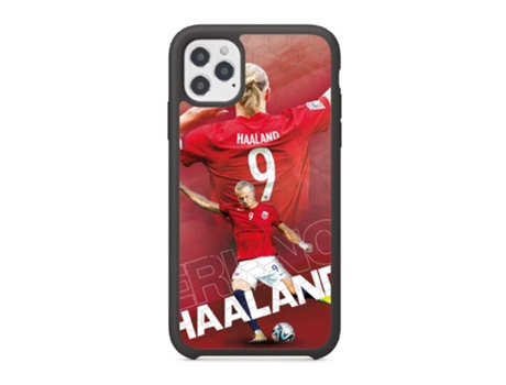 Capa Oficial Protetor para iPhone 12 PHONECASES3D Pele Sintética Preto