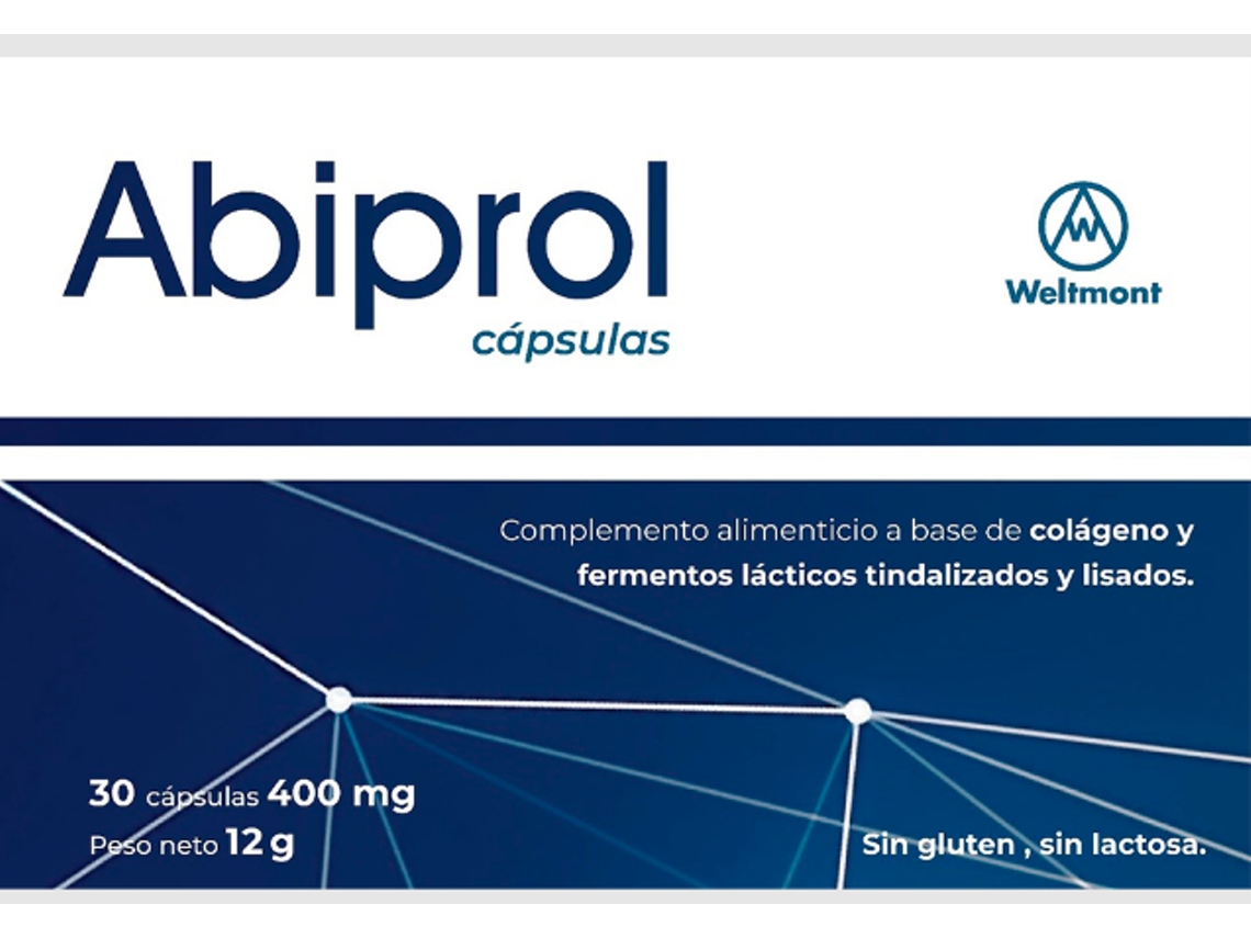 Paraprobióticos Abiprol 30 Cápsulas 400 Mg WELTMONT LABORATORIES
