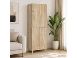 Vidaxl Conjunto De Gabinete 2 Pcs 66 X 34,5 X 95 Cm