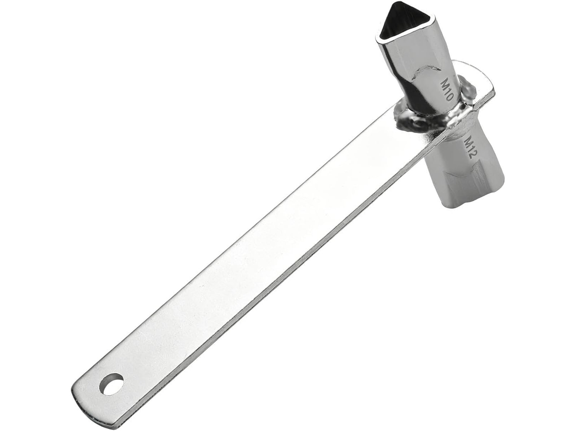 Chave De Soquete Triangular 2 Em 1, Ferramenta Compacta E Portátil.