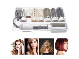 Secador de Cabelo Profissional 8 em 1 com Modelador de Cachos. TAISHENGDA