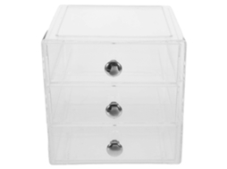 Caixa De Armazenamento De Mesa Multicamadas De Acrílico Para Artesanato 17,3x17x17 Cm Olysi Shop