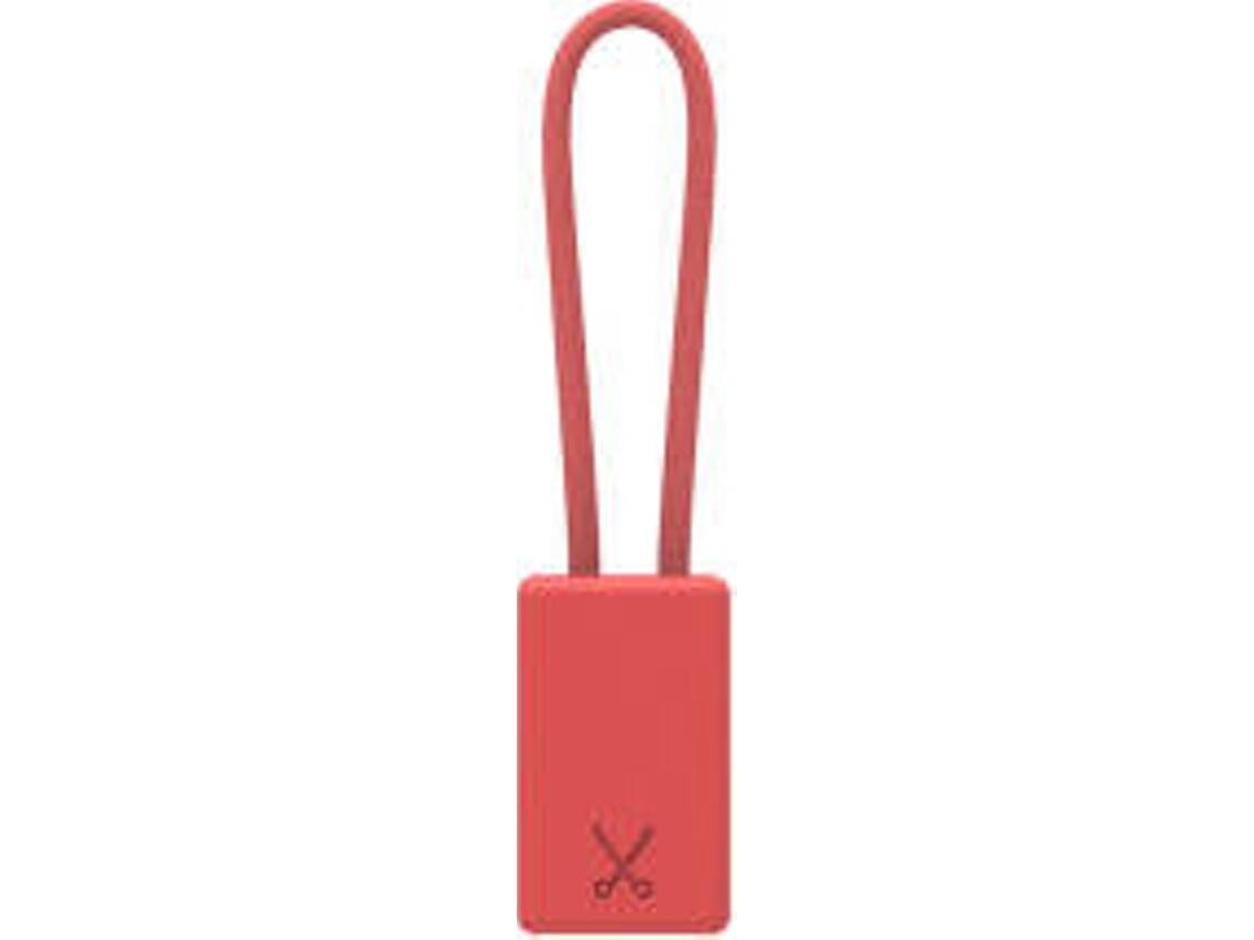 Cabo PHILO Keychain (USB - Lightning - 0.2m - Vermelho)