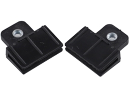 Conjunto De 2 Clipes Fixação Para Canaletas Vidro, Suportes De Plástico Para Janelas E Portas 5mm Diâmetro Em Carros