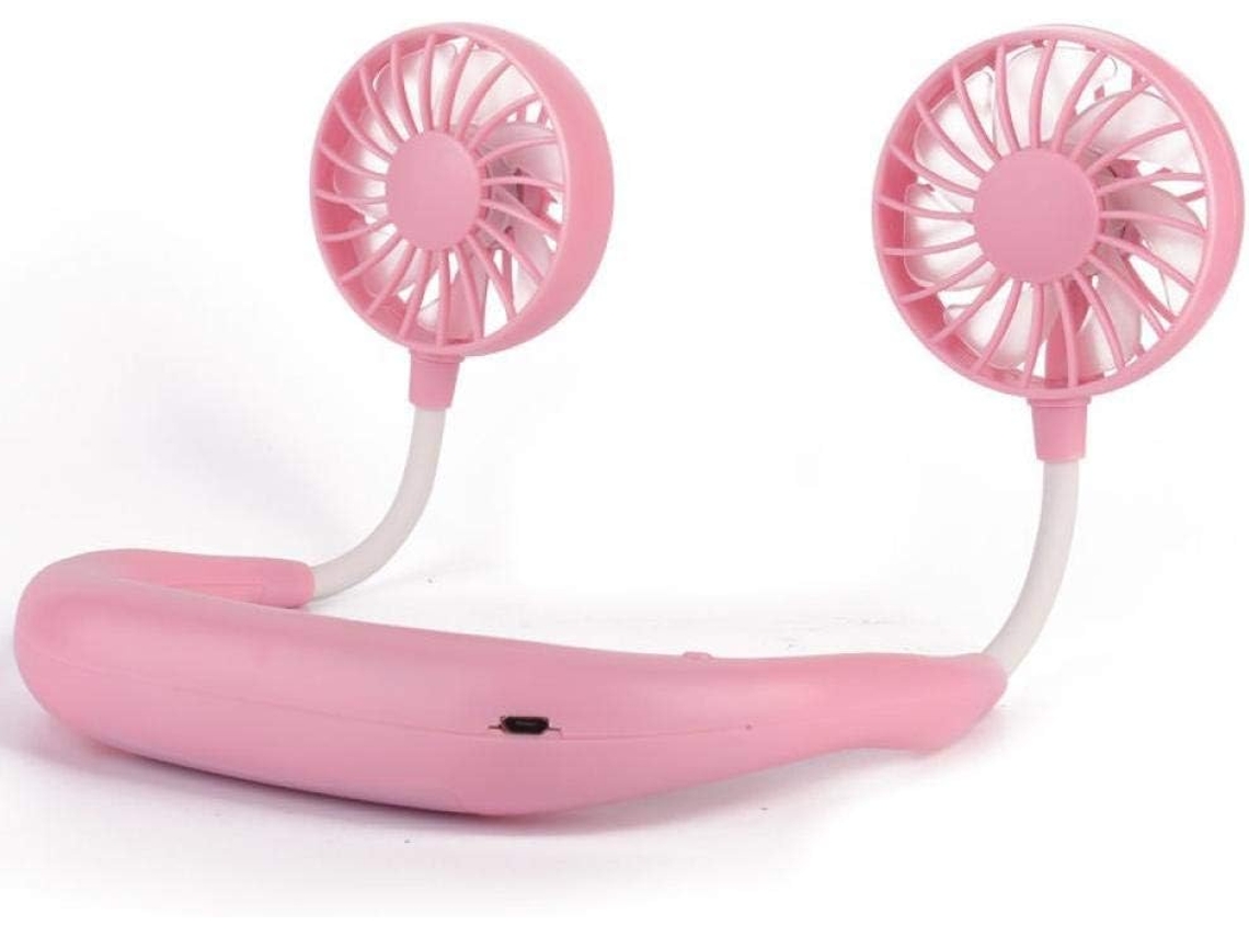 Ventilador Ar Usb Pescoço Mini Portátil para Uso Doméstico e Externo