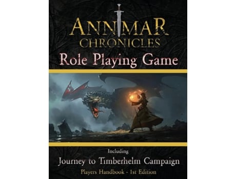 Livro The Annmar Chronicles Role Playing Game De Marcus Blake E James Chapman (inglês)