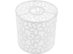 Luminária De Mesa E27 Em Ferro Para Sala De Estar, Branca.