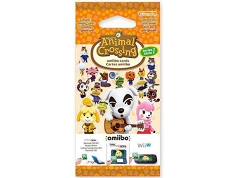 Jogo Pack 3 Cartões NINTENDO Amiibo AC HHD Serie2