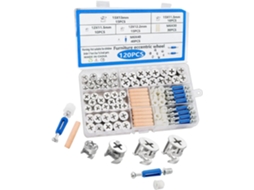 Conjunto De Conectores Excêntricos Para Fixação Rodízios E Cames Móveis, Incluindo Parafusos E Porcas Para Reparo De