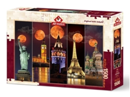 Puzzle 1500 Pcs Woonderfull Moon Art Puzzle