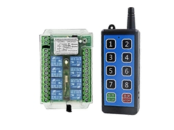 Interruptor Remoto Sem Fio De 8 Canais Para Sistema Controle Motor Dc 9, 72v Rf, Cjy, Conforme Mostrado