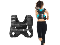 Colete Com Peso Ajustável 7,32 Kg Equipamento Para Treino De Força Unisex Vevor