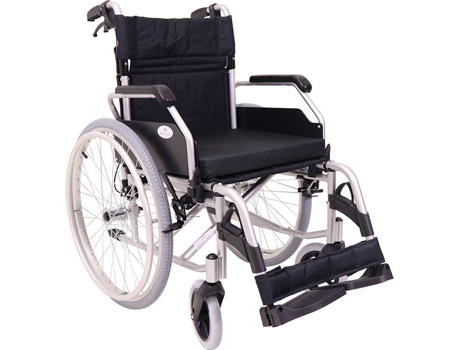Cadeira de Rodas SENSICARE YK9063F-40 em Alumínio com Travão de Cuidador