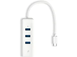 Adaptador de Red TP-LINK UE330C (Branco - USB 3.0)