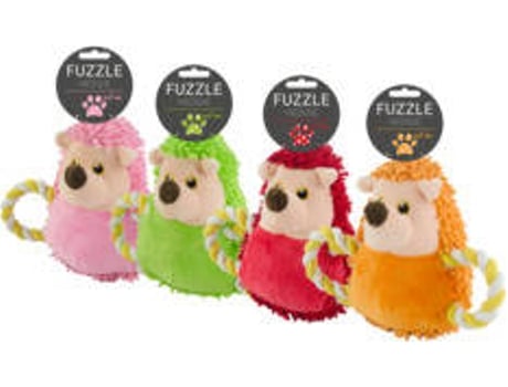 Peluche Para Cães FUZZLE Hedgie Pull Me Pink (Tam: Médio )
