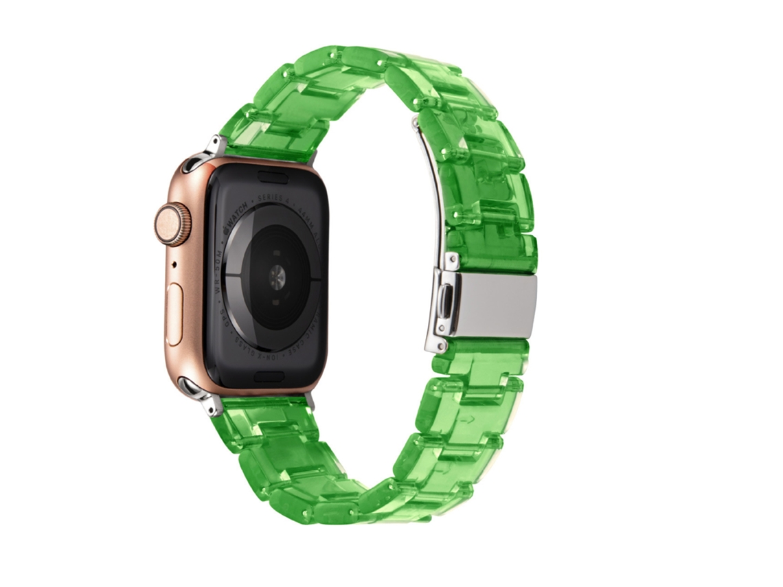 Pulseira Transparente De Resina Cerâmica Para Iwatch 10 S10 S11 42 44 45 49mm, Samsung Watch 7 46mm, Huawei Ciano