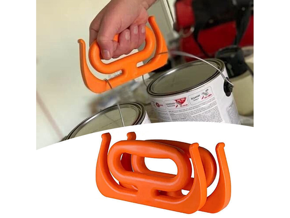 Balde Multifuncional Para Latas De Tinta 5 Galões Alça/suporte Sacola Compras, Botijão Propano, Lavagem A Seco Re Aquaforge (pacote Com 2)