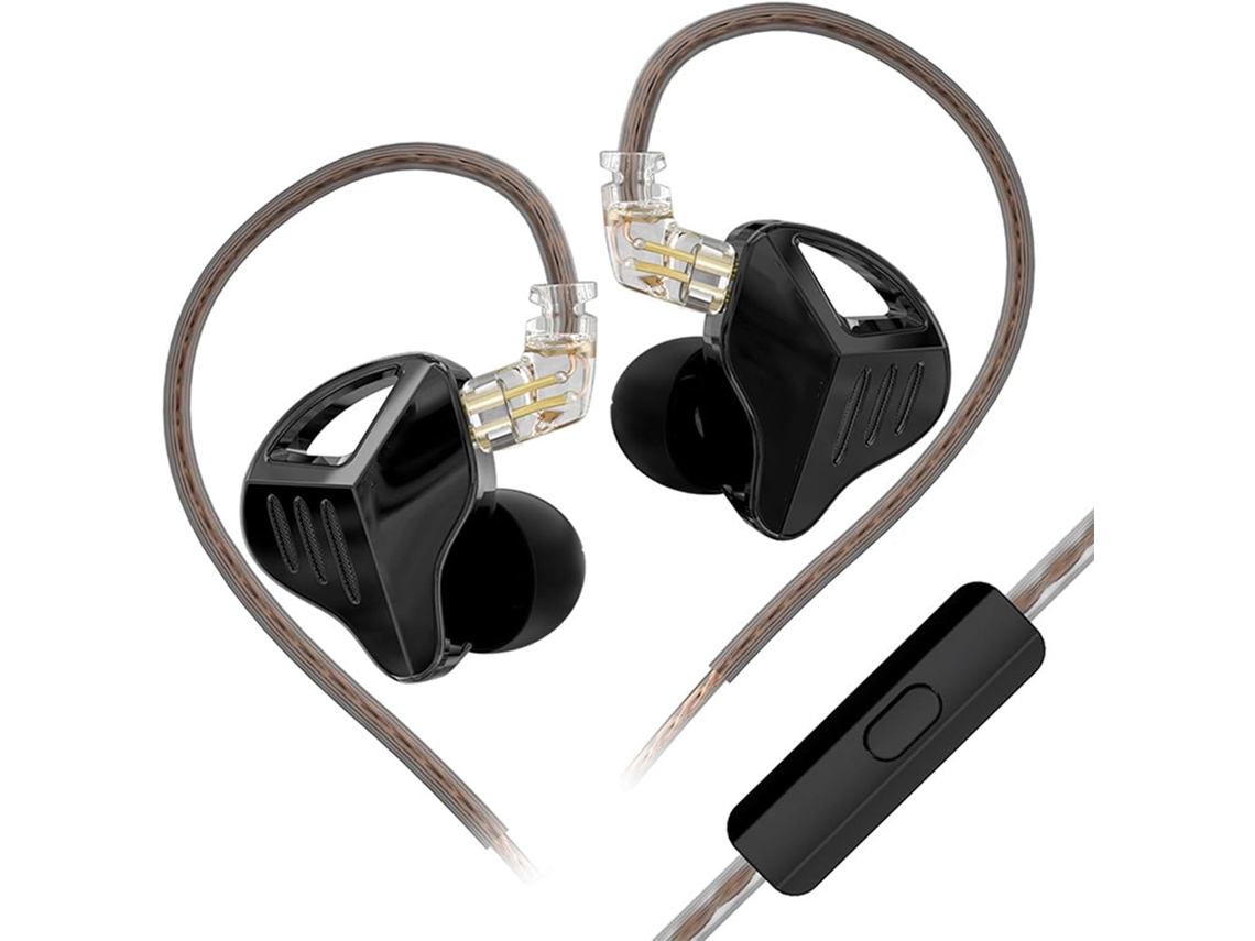 Fones De Ouvido Com Fio Faixas 20hz A 40khz Para E Driver Dinâmico