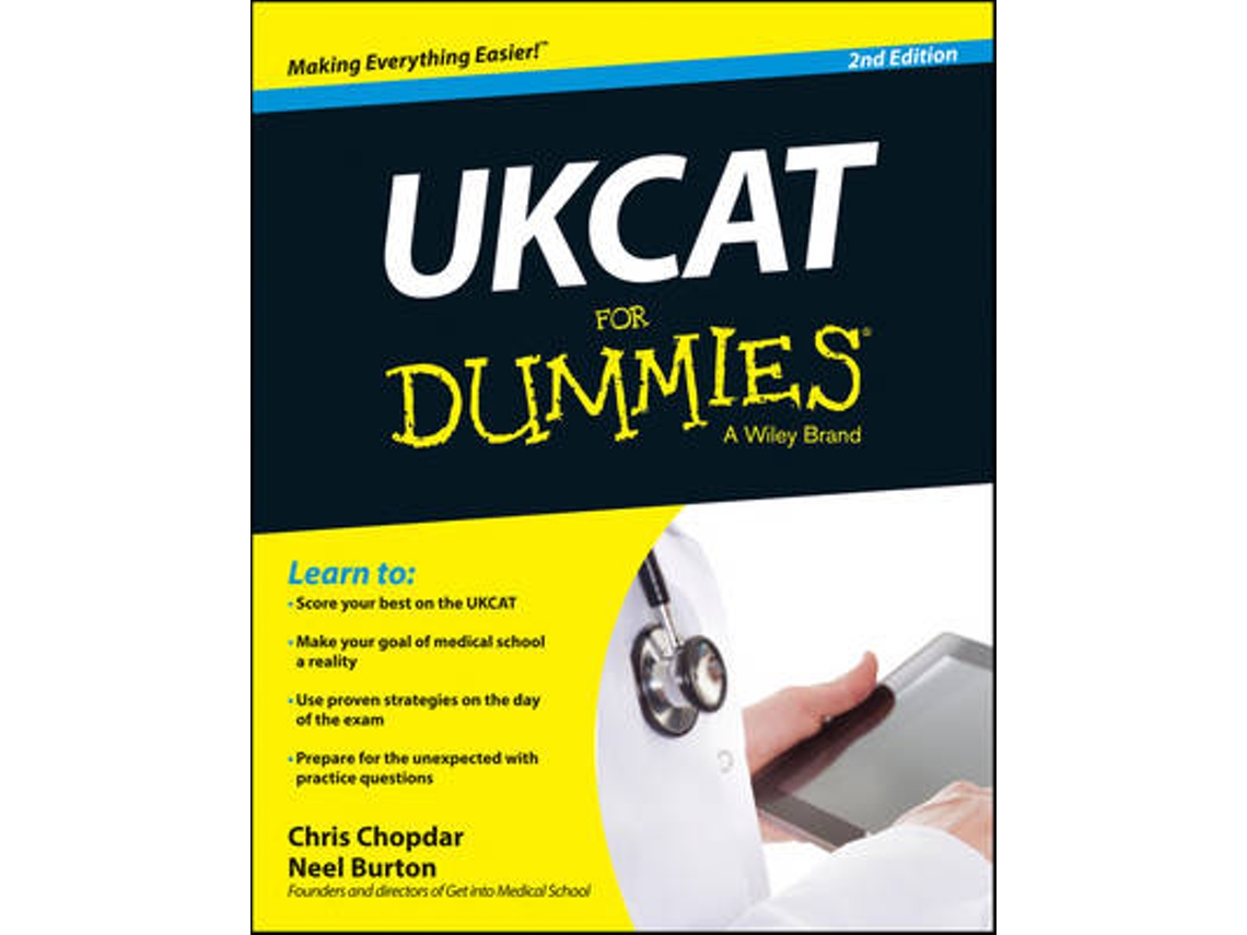 Livro UKCAT For Dummies 2e de Chris Chopdar e Neel Burton (Inglês)