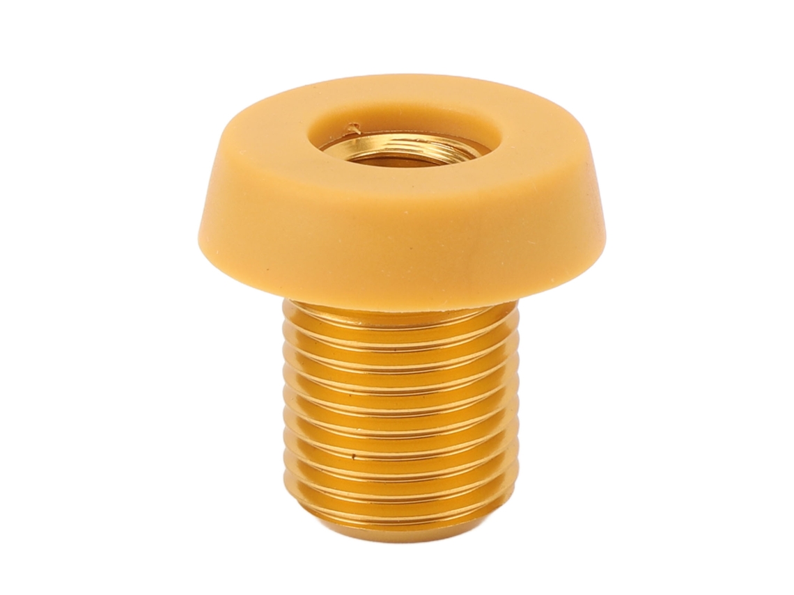 Plug para Fundo de Taco de Bilhar Bumper em Alumínio e Borracha Resistente | S/MARCA
