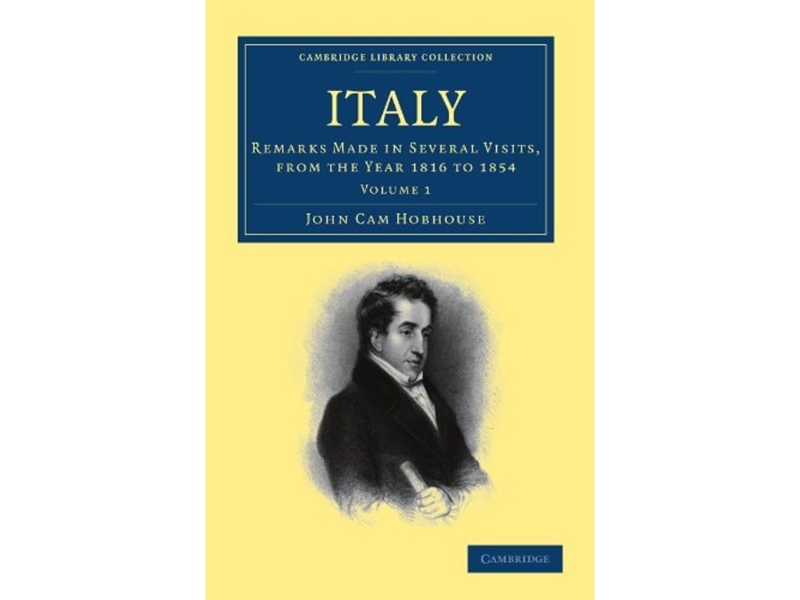 Livro Italy De John Cam Hobhouse (inglês)