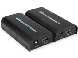 Hdmi Sobre Ip/tcp Extender Cat5/5e/6/6e, Rj45, Ethernet Lan Switch, Suporte Rede 121,9m, 1080p Full Hd Extension Preto Yizhood (arx373 One Pair)
