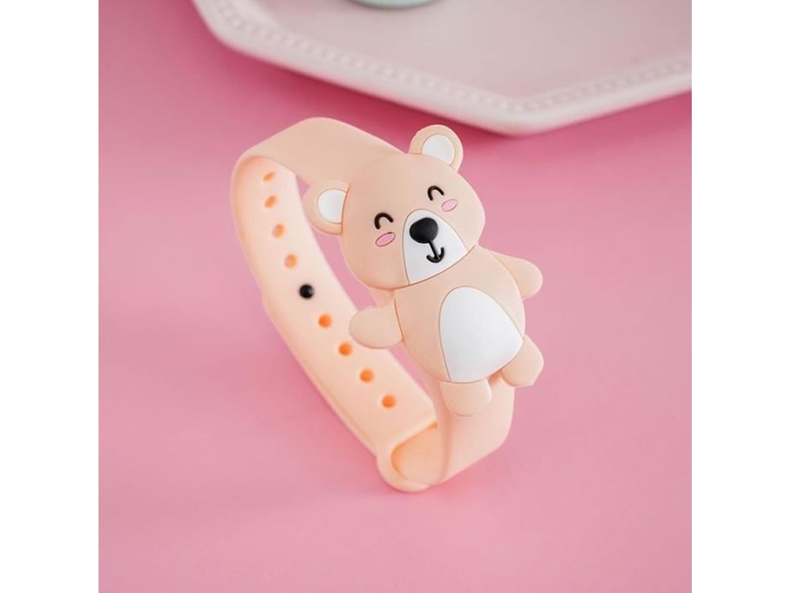 Repelente Pulseira Repelente de Mosquitos Infantil Animal de Desenho Animado Segurança de Verão Insetos Pragas Ursod70340