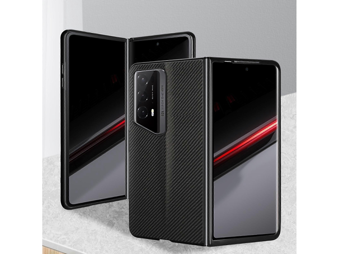 Capa Para Celular Vili Tc Series Com Textura De Fibra De Carbono E Kevlar Para Honor Magic V2 Rsr Porsche Design