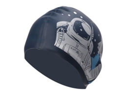 Boné de Banho Silicone Impermeável com Proteção Auricular Astronauta