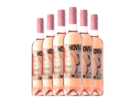 Vinho rosé VITIVINÍCOLA DEL MEDITERRÁNEO La Novia Ideal Bobal Valencia (0.75 L - 6 Unidades)
