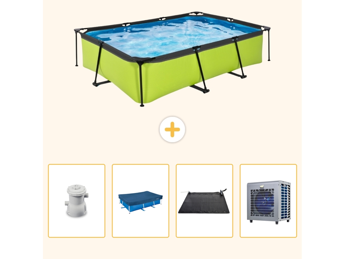 Exit-toys Piscina Exit Retangular - 300x200x65 Cm - 5-peças S176