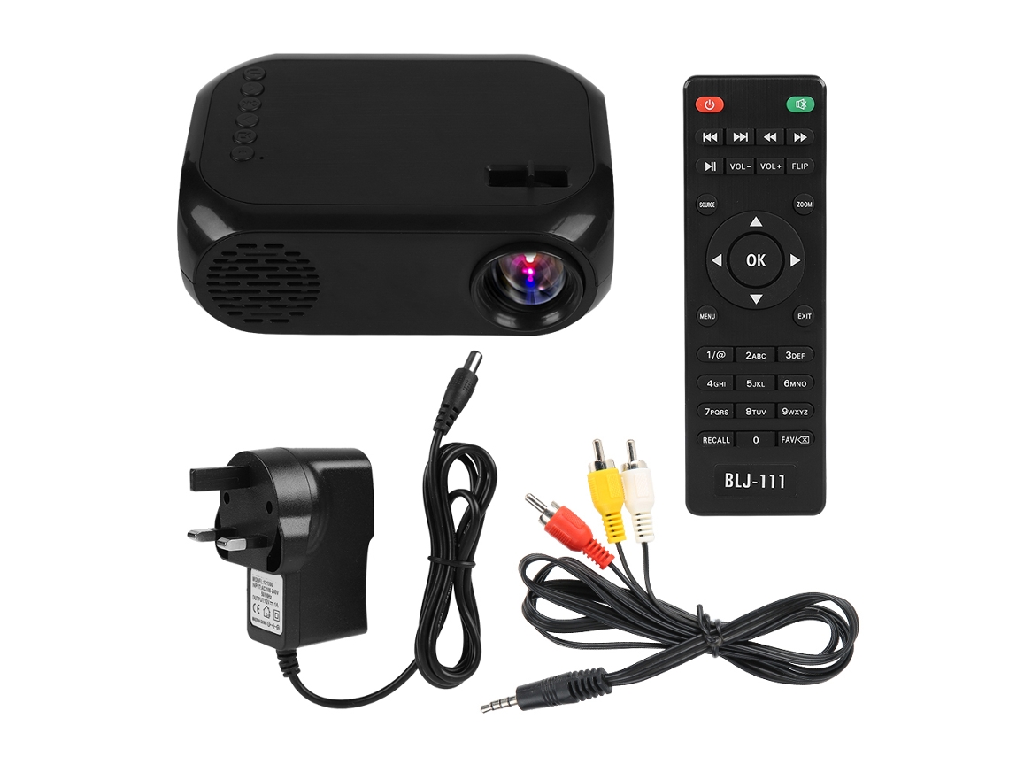 Projetor Led EOOCOO (projeção Hd Portátil para Casa)