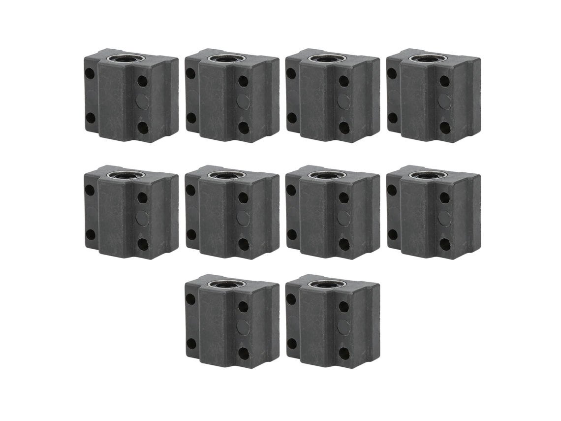 10pcs Bushing Linear Rolamento Esférico Bloco 8mm