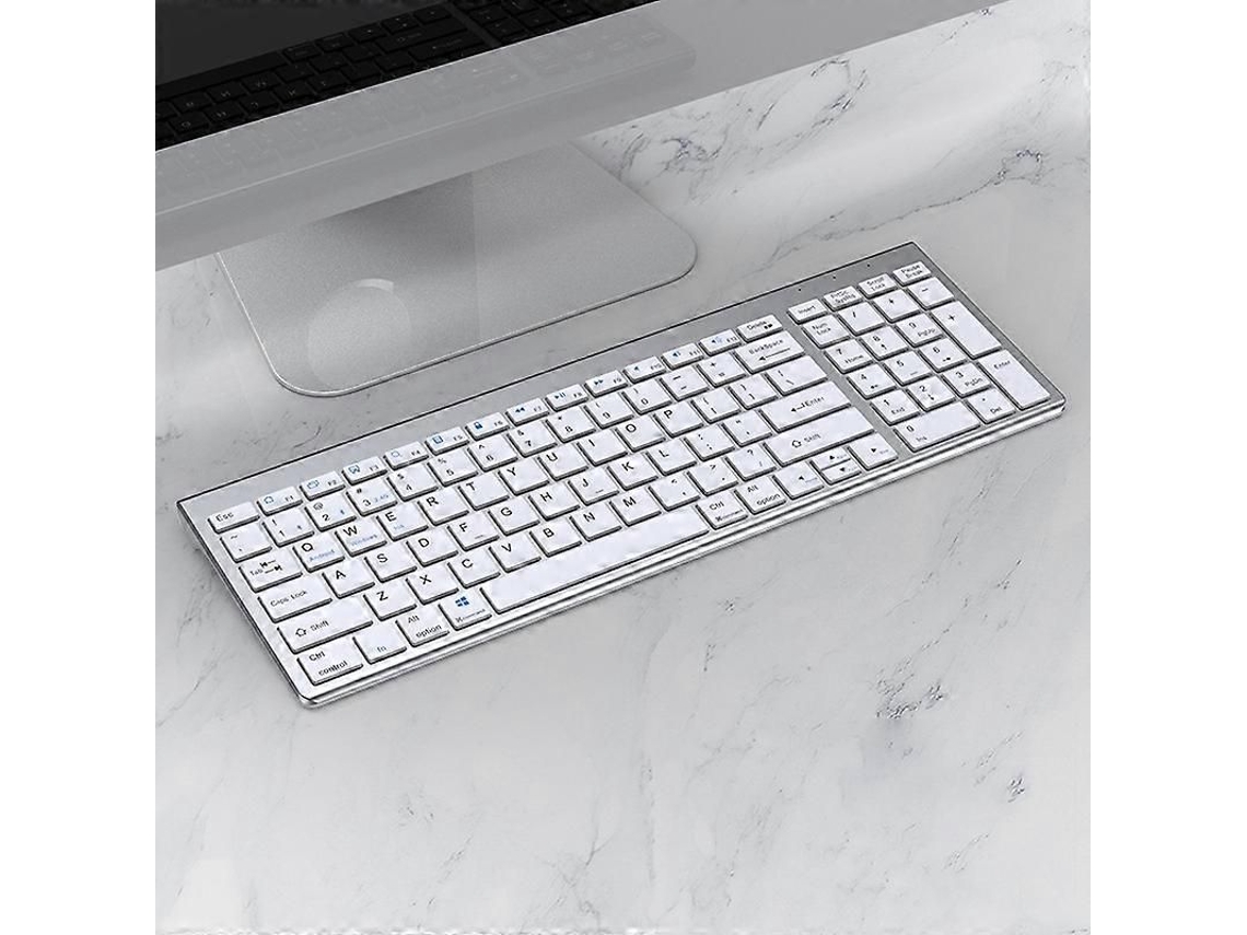 109 Teclado Bluetooth Sem Fio de Três Modos TAISHENGDA