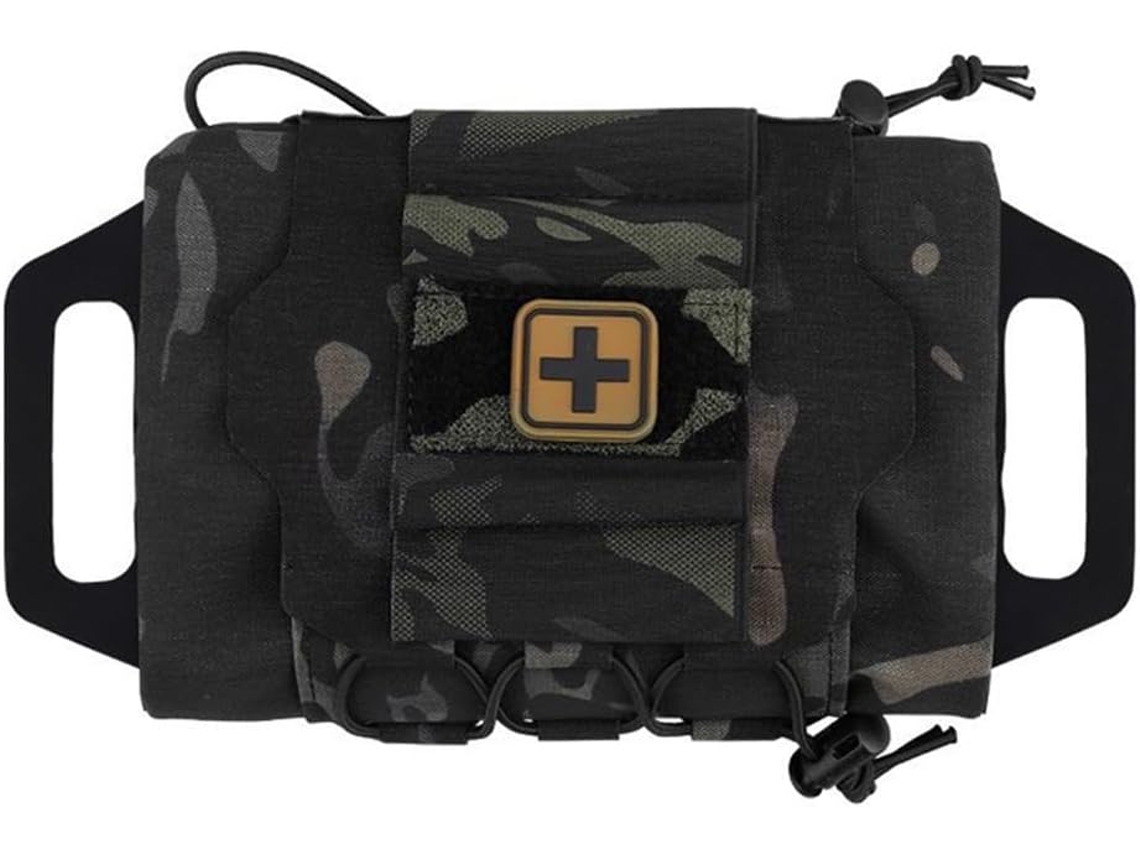Kit SFUSHOS de sobrevivência ao ar livre, camuflagem escura