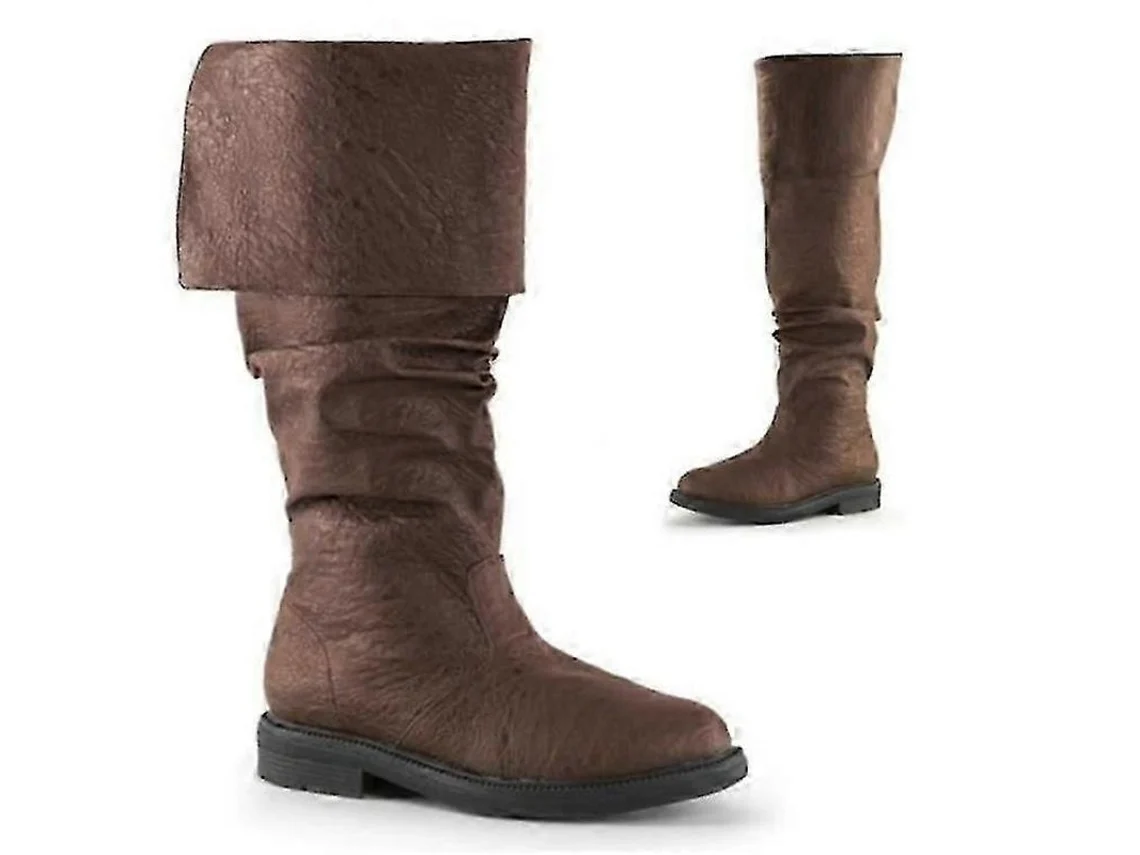Botas de Couro Medieval Jack Sparrow Veloriskku