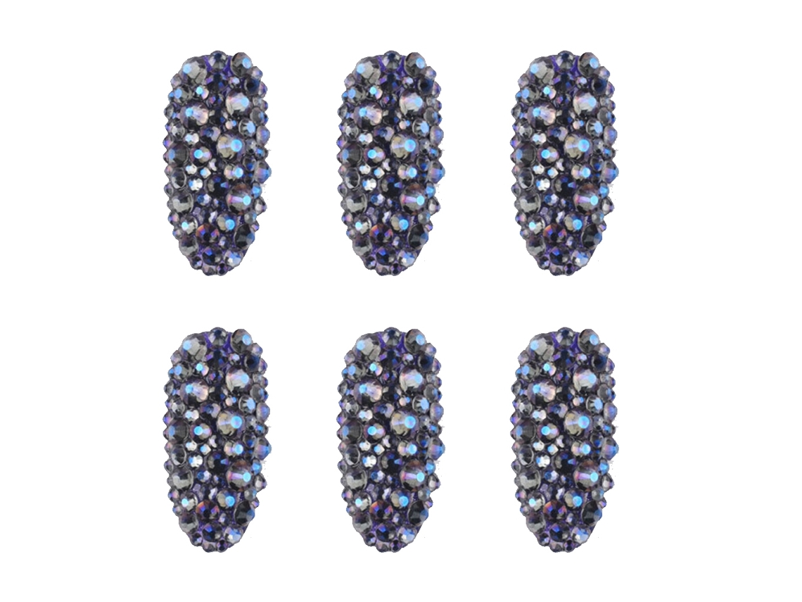 6grids Adornos De Uñas Piedras Ab Irregulares Clavos Perlas Pegatinas Herramienta De Manicura Diy Sz02