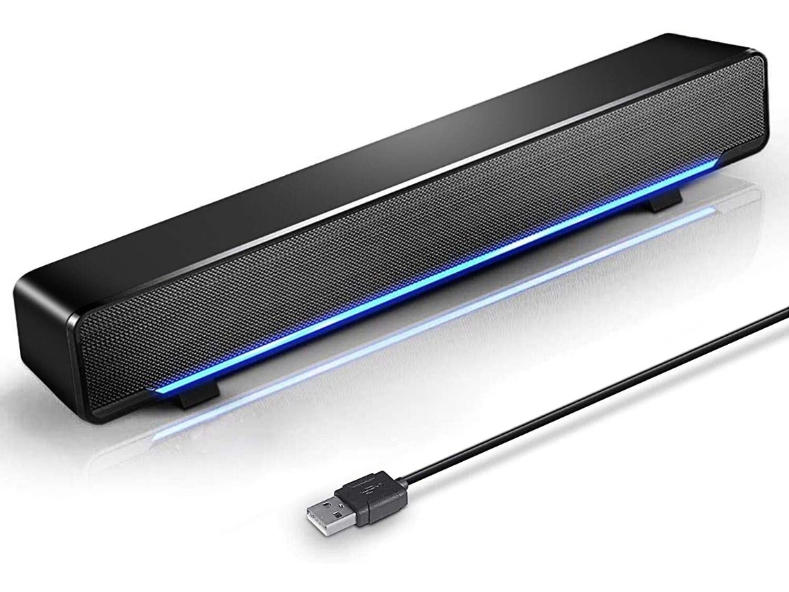 Alto-Falante de Luxo Bluetooth Preto Bluetooth e Conexão com Fio Dual Mode TUSERXIN