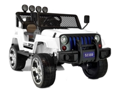 Passeio De Carro S2388 Jeep Branco 4x45w B.active
