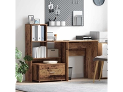 Vidaxl Gabinete De Gavetas 55 X 45 X 31 Cm Madeira Antiga