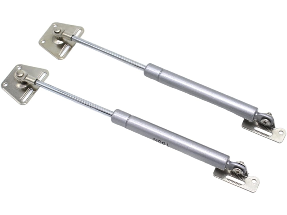 2 Dobradiças De Mola Pneumáticas Para Móveis, Dobradiças Hidráulicas Para Portas, Amortecedores Telescópicos Para Tampas