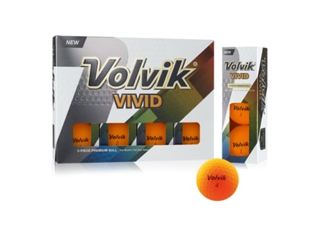 Bola de golfe VOLVIK vivid mat colored balls dzd