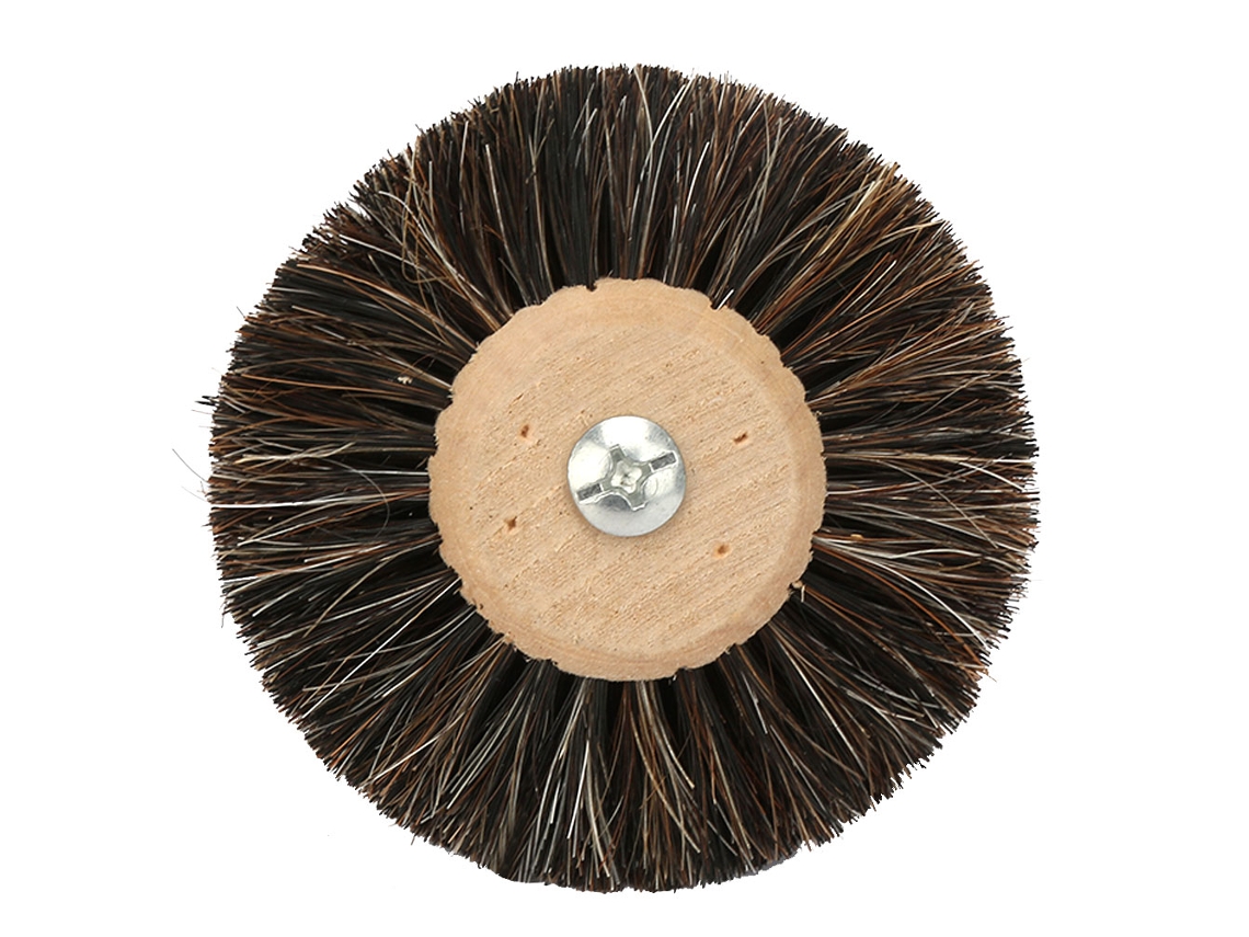 Ferramenta De Carpintaria De Substituição De Roda De Polimento E Lixamento Com Pincel De Cabelo De Cavalo 80mm